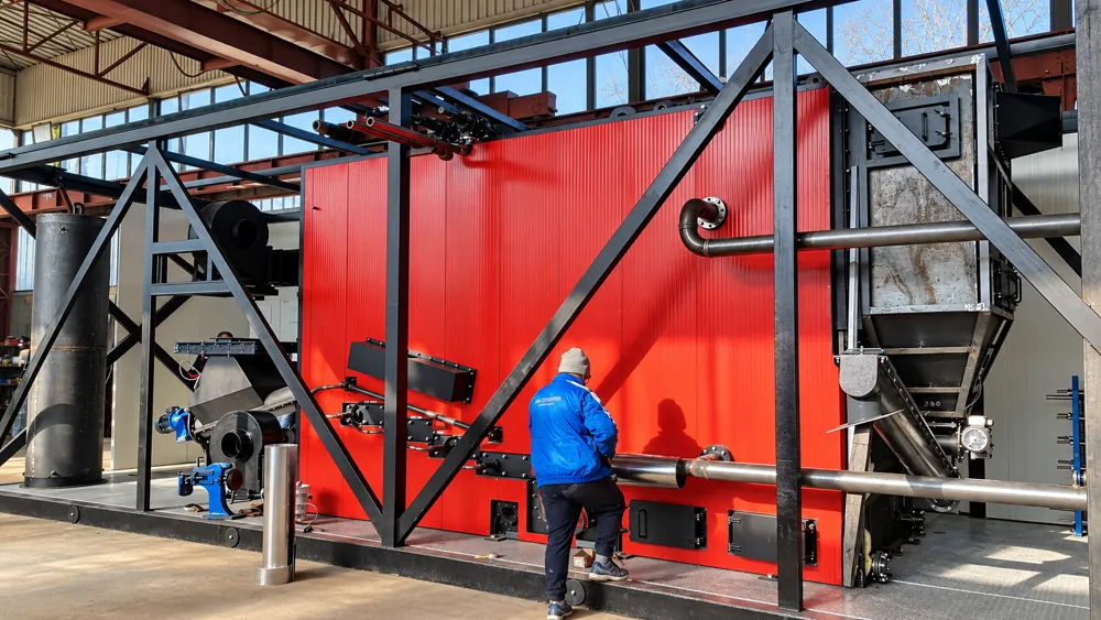 Kontejnerski kotao na biomasu 1,5 MW